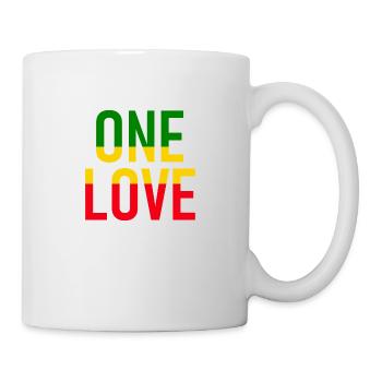 ONE LOVE - Reggae Music - Musik - Mug - white - Right