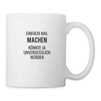 Fais-le - Mug blanc - blanc - Droite