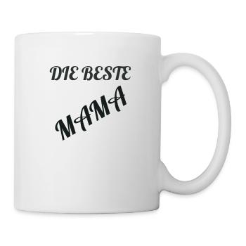 Die beste Mama - Tasse - Weiß - Rechts