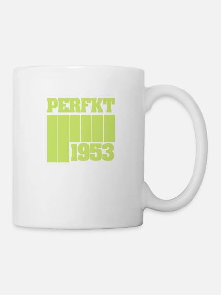 Perfekt 1953 - Tasse - Weiß