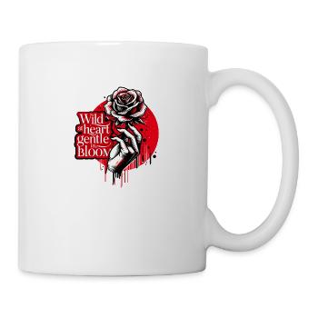 Wild at Heart, Gentle in Bloom - Mug - white - Right