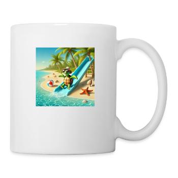 Gleiten - Tasse - Weiß - Rechts