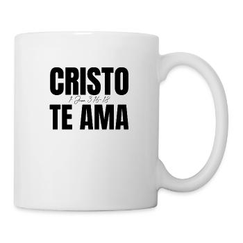 Christ Loves You - Mug - white - Right