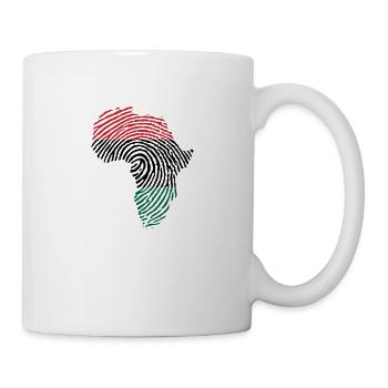 Continent Africain - Mug blanc - blanc - Droite