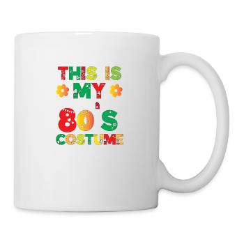 This is my 80s Costume - Retro Party - Mug - white - Right