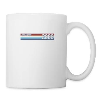 Retro 2000 Limitierte Auflage - Tasse - Weiß - Rechts