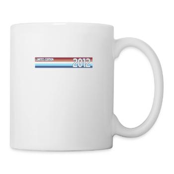rétro 2012 limited edition - Mug blanc - blanc - Droite
