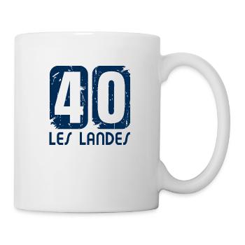 023b 40 LES LANDES2 - Mug blanc - blanc - Droite