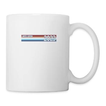 Retro 2023 Limitierte Auflage - Tasse - Weiß - Rechts