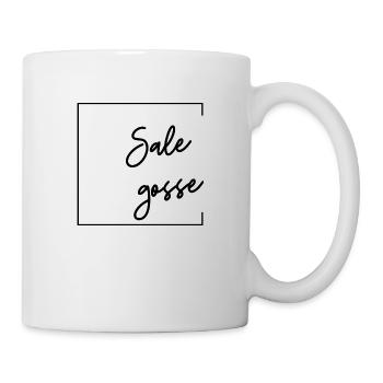 Schmutziges Kind - Tasse - Weiß - Rechts