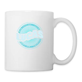 Lucas - Tasse - Weiß - Rechts