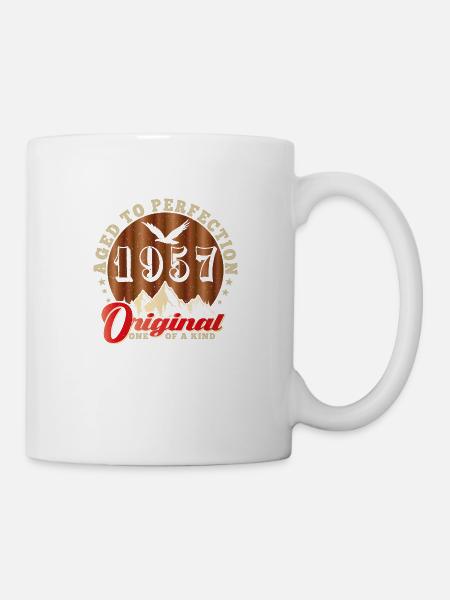 Ikonisches Jubiläum von 1957 - Tasse - Weiß