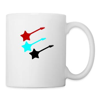 stern gitarren - Tasse - Weiß - Rechts
