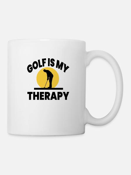 Golf - Tasse - Weiß