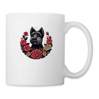 Scottish Terrier - Mug - white - Right