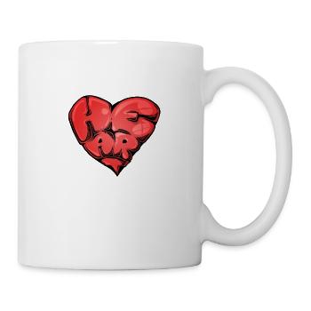 Heart Graff - Mug - white - Right