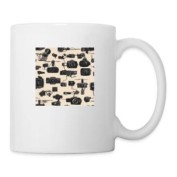 Kameralabyrinth - Tasse - Weiß - Rechts