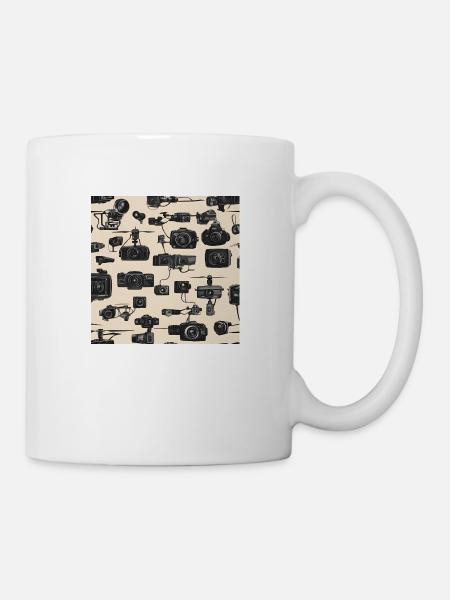 Kameralabyrinth - Tasse - Weiß