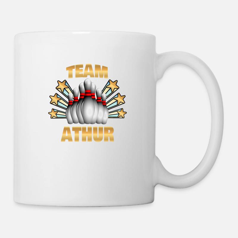 Bowling Athur - Tasse - Weiß