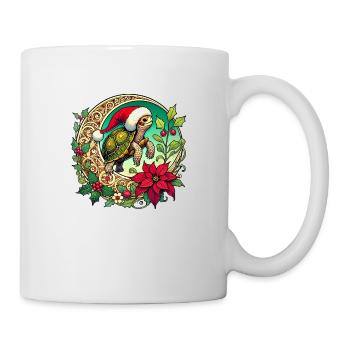 Christmas Turtle - Mug - white - Right