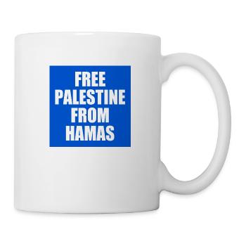 Free palestine - Mug blanc - blanc - Droite