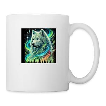 Aurora Wolf - Tasse - Weiß - Rechts