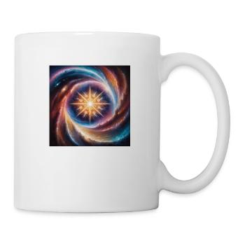 Mythische Sternenfusion - Tasse - Weiß - Rechts