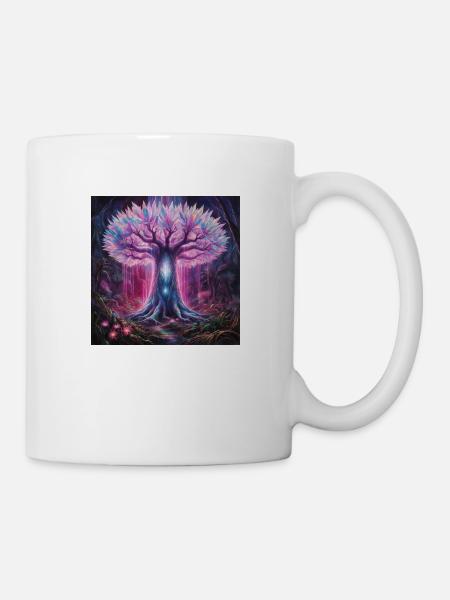 The Crystal Tree of Life - Mug - white