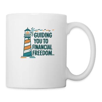Bitcoin Lighthouse - Tasse - Weiß - Rechts