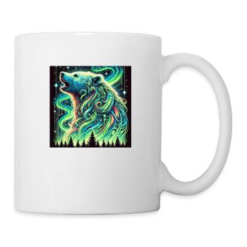 Bären-Aurora - Tasse - Weiß - Rechts