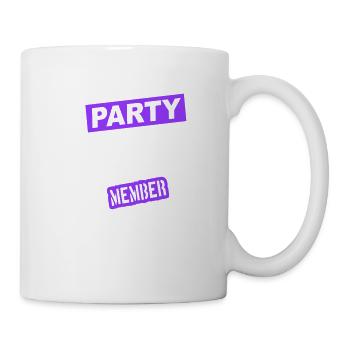 Party Hard Crew Member Team Club Friends Celebrate - Mug - white - Right