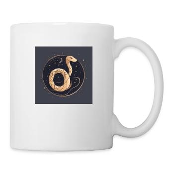 snake - Tasse - Weiß - Rechts