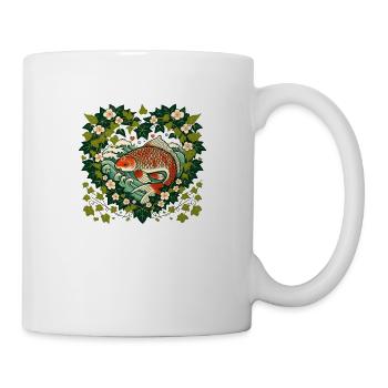 Koi - Tasse - Weiß - Rechts