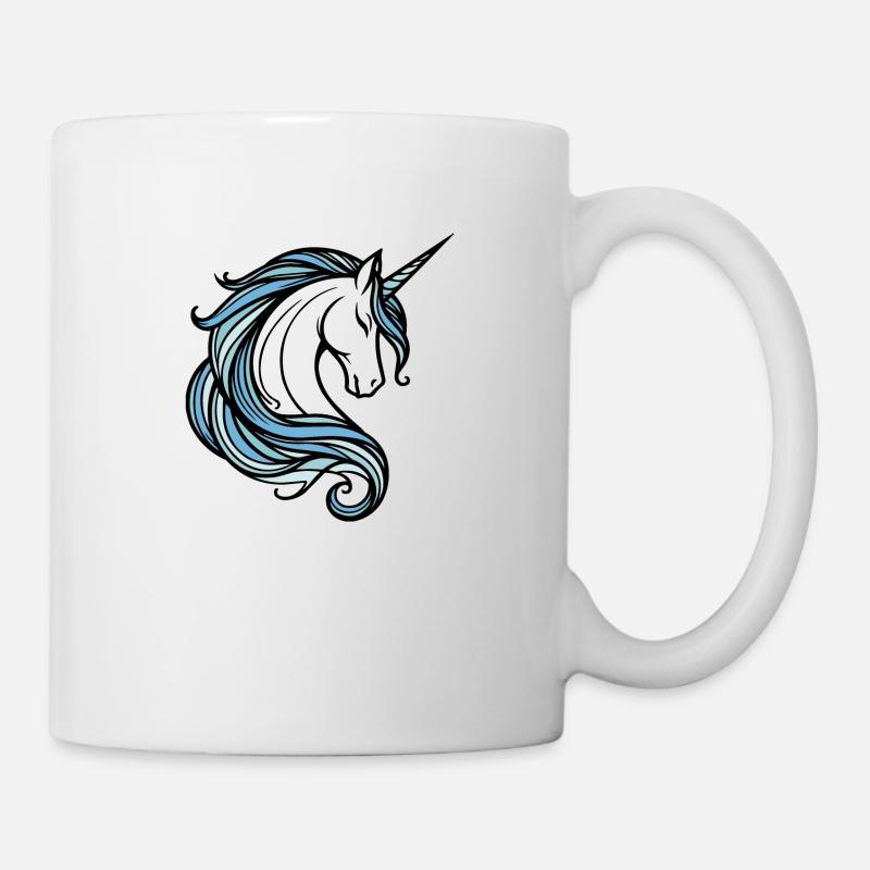 Licorne - Mug blanc - blanc
