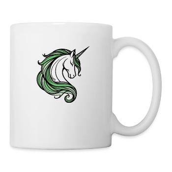 Licorne - Mug blanc - blanc - Droite