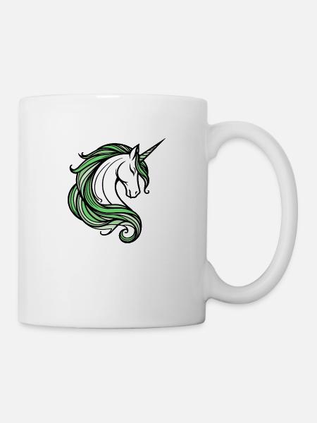 Einhorn - Tasse - Weiß
