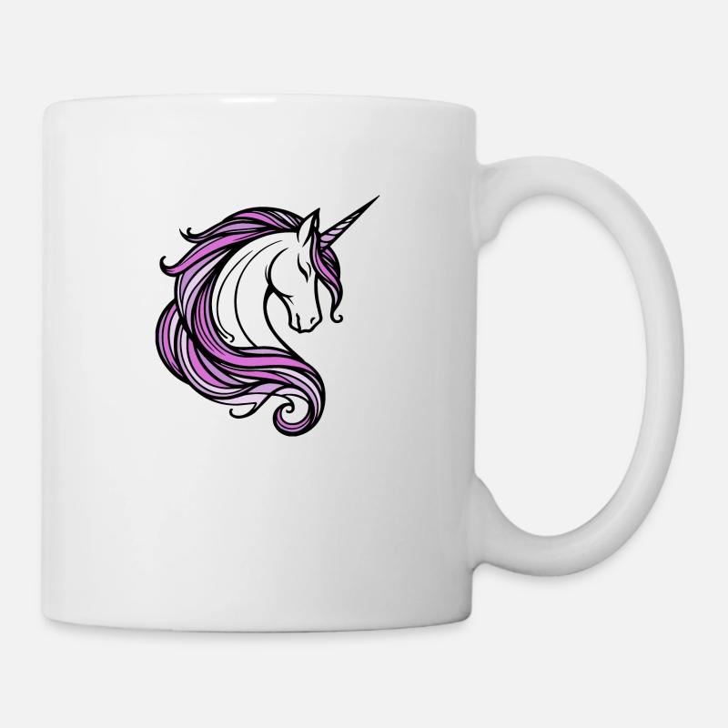 Licorne - Mug blanc - blanc