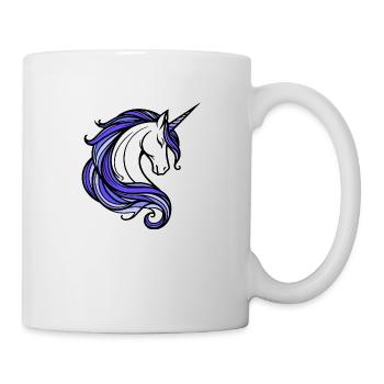 Licorne - Mug blanc - blanc - Droite