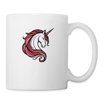 Licorne - Mug blanc - blanc - Droite