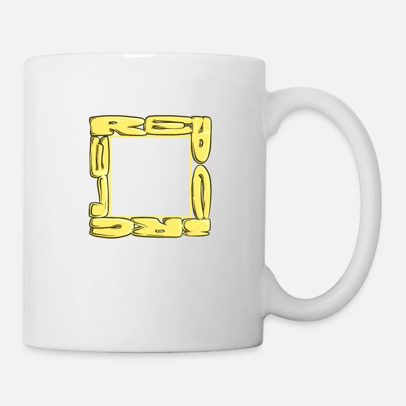 Red Square - Mug - white