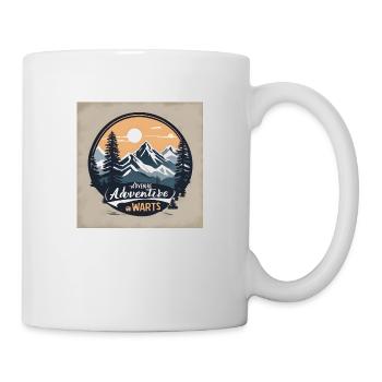 Mountain Warts - Tasse - Weiß - Rechts