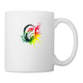 Beats of hapiness - Mug blanc - blanc - Droite