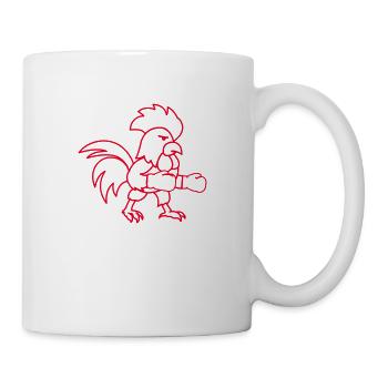 Boxeur - Mug blanc - blanc - Droite
