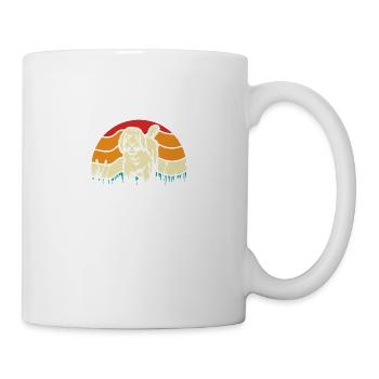 Ich umarme mein Doodle, damit ich die Leute nicht ersticke | Hundefreund - Tasse - Weiß - Rechts
