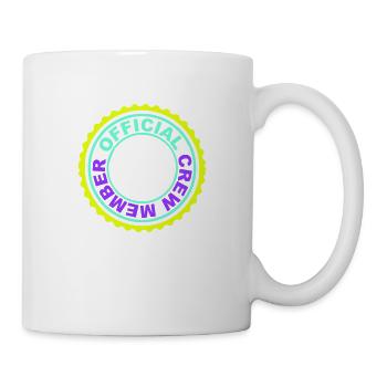 Membre d’équipage officiel Stamp Party Team Friends - Mug blanc - blanc - Droite