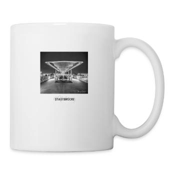 Stadtbrücke Wolfsburg - Tasse - Weiß - Rechts