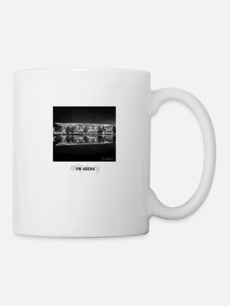 Arena Wolfsburg - Tasse - Weiß