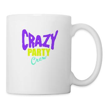 Crazy Party Crew Folles Célébrations Équipe Amis Fun - Mug blanc - blanc - Droite