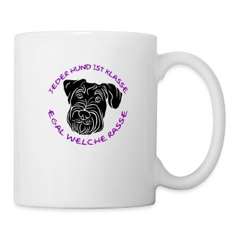 « Chaque chien est génial... » - Mug blanc - blanc - Droite