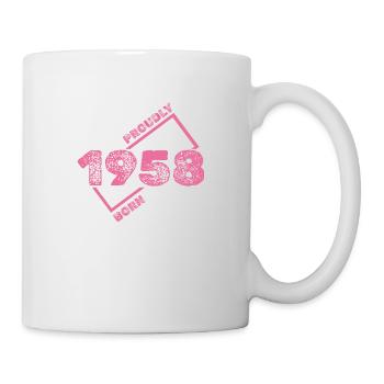 1958 - Tasse - Weiß - Rechts